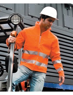 R-R117X-High Vis Soft Shell Jacket 2